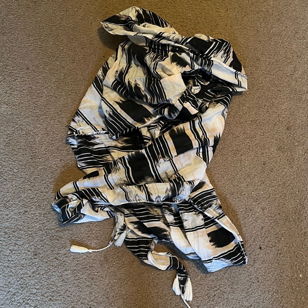 American Eagle Tassel Scarf